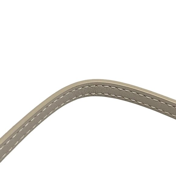 LOEWE - Gray Beige Leather Shoulder Bag - Picture 10 of 15